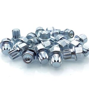 Car modification chrome wheel nut lock lug nuts wheel