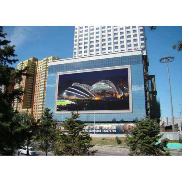 P6 Outdoor Advertising Led Display Screen / Customized Led Video Board High Definition