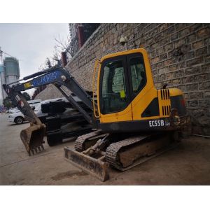 Used Volvo Ec55b, Crawler Excavator Volvo Ec55b, Secondhand Construction