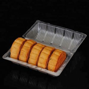 PET PS PVC disposable cake food tray container machine with trade assurance