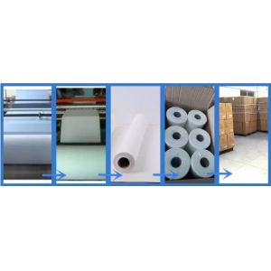 PE W60cmx100m Disposable Bed Sheets Roll Biodegradable