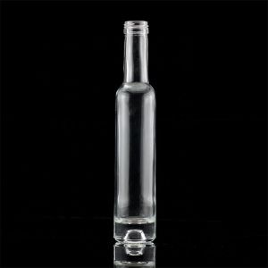 200ml 300ml 375ml Slender Shape Thin Glass Bottle for Vodka Manufacture Business