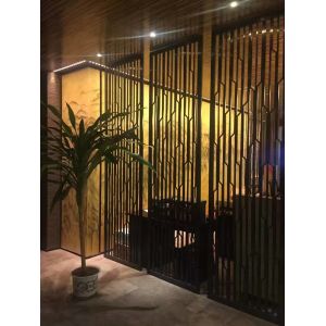 China Laser Cut Metal Screen Factory Stainless Steel Folding Partition