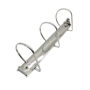 China Metal Slant D shape Ring Binder clip 2.5 inch Silver A4 Metal clip for folders Ring Binder Mechanism STD280-3-65/36 on sale