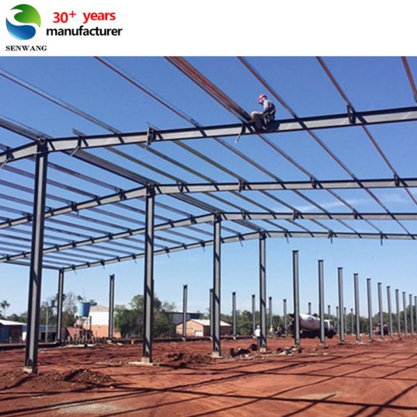 Quality Quick Build Pre-Engineered Portal Frame Steel Structure Warehouse Light Steel Structure Prefab House Home wholesale