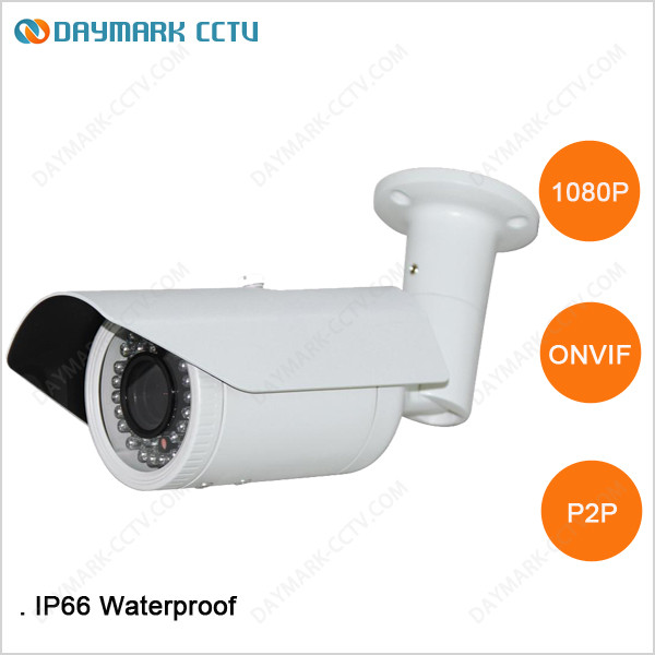 Quality Infrared H.264 HD Bullet IP Camera IP66 Weatherproof ICR wholesale