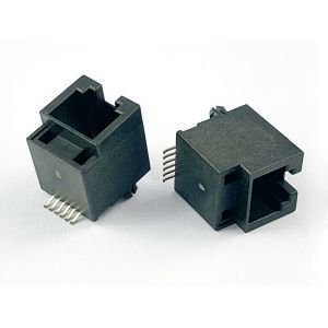 RJ11 Modular Jack,Shielded, SMT，Miniature RJ11 connector H12.7mm Molex 95503