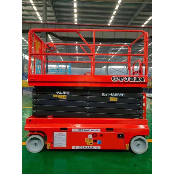 300-2000Kg Mobile Hydraulic Lifting Platform 12m Working Height For High