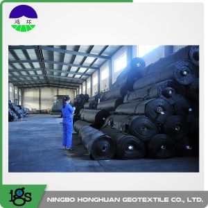 China UV Resistant Black Geotextile Woven Fabric For Reinforcement Fabric 460G on sale