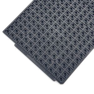 Cheap Custom JEDEC Tray with 360PCS Capacity, 1.0x10E4~1.0x10E11Ω Surface Resistance, and Unrestricted Interior Design for sale