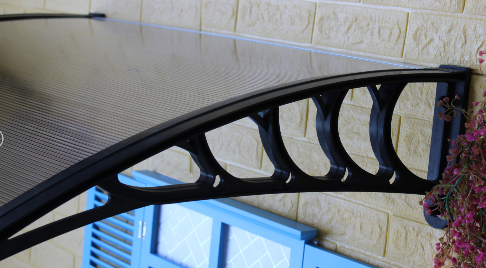 Safe Gazebo Polycarbonate Canopy Strongly Sustain Household Application