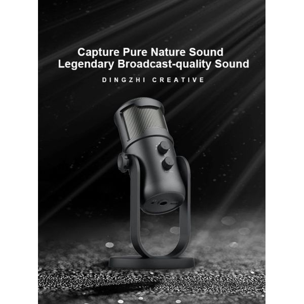 Vocal Karaoke USB Condenser Microphone Wired Condenser 48000HZ