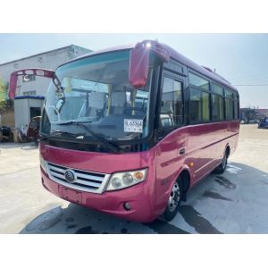 Used Yutong Buses Model ZK6660 24 Seats Used Passenger Bus Euro IV Steel Chassis