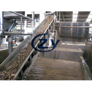 Cheap full Automatic 30-45ton/h Fresh potato starch production line potato washing machine for sale