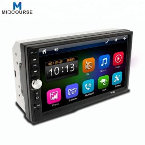 Universal 7 Inch 2 Din double din Touch Screen Bluetooth Car Stereo screen mp5