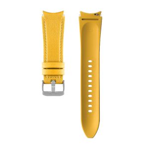 20mm Silicone Leather Watch Band Retro Replacement for Samsung Watch Series Band