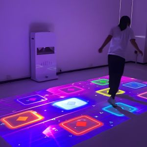 Portable Interactive Ground Projection Machine 4000 Lumens