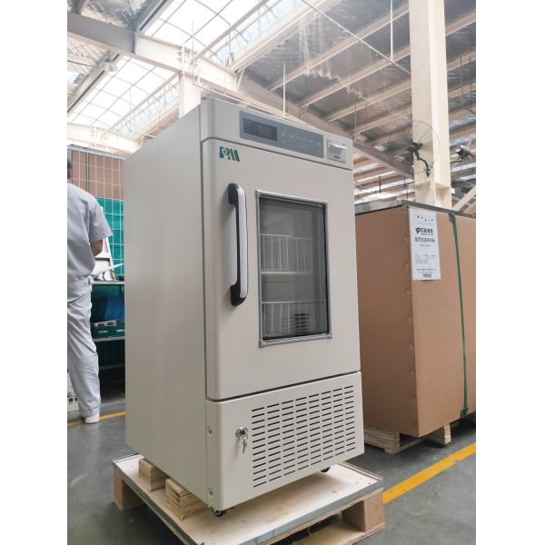 Quality 108L Capacity Upright R134a Frost Free Blood Bank Refrigerator With Audible Alarm wholesale