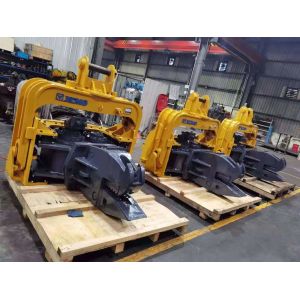 Pile Hammer - High-Frequency 2800 RPM & Excavator-Mounted
