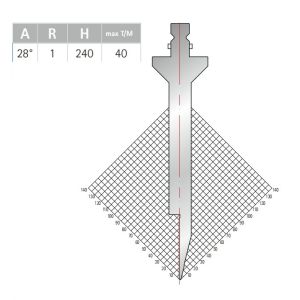 China 42CrMo Press Brake Punch 85 Degrees Punch Press Brake on sale