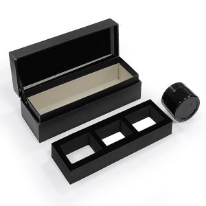 Private Label Multiple Scented Candle Box 3 Piece with Paperboard Liner Custom