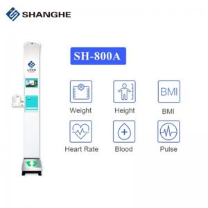 China Height And Weight Bmi Body Scale Blood Pressure Vending Machine on sale
