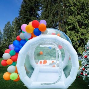 Cheap Custom Logo Printed 4m Inflatable Bubble House for Kids Balloon Bubble Inflatable for sale