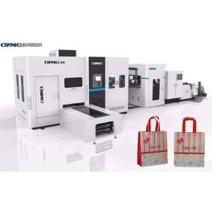 Japan Servo Motor Non Woven Box Bag Making Machine