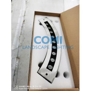 IP67 Arced Recessed LED Underground Light Single RGB RGBW DMX512 DALI Support