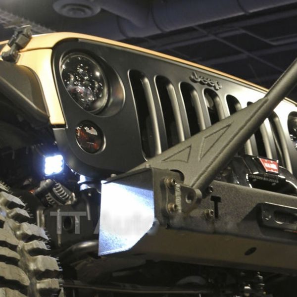 Spot / Combo 18W Cree LED Work Lights For ATV SUV Driving 6000K Cool White