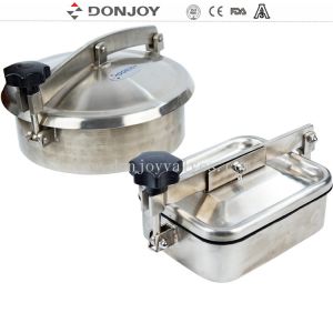 1 Bar Outward Opening Pressure Rectangular Manway 235x185mm