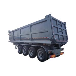 Cheap CIMC's Latest Design 4-Axle 60/80 Ton Dump Semi Trailer with Max Payload 30000 kg for sale