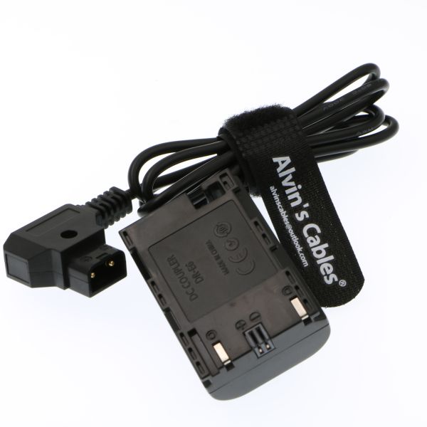 LP E6 Dummy Battery to D-Tap Cable for SmallHD 501 502 702 Monitor 1m