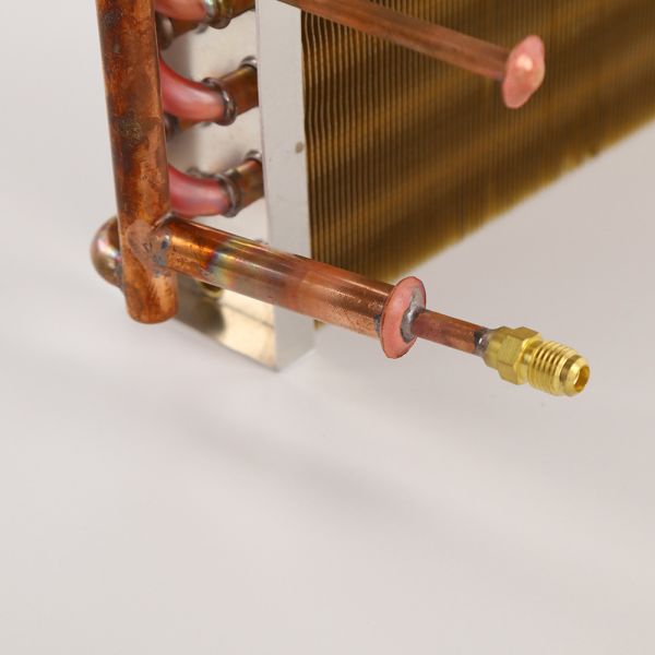 Quality Flat Fin Air Cooled Condenser Coil Vaporizer In Refrigerator wholesale