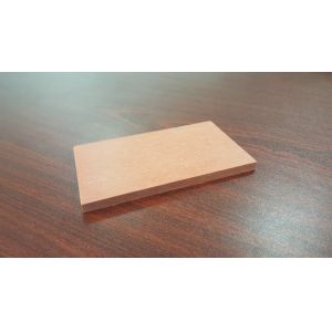 Lightweight Red Color Fiber Cement Vertical Siding Panels Soundproof