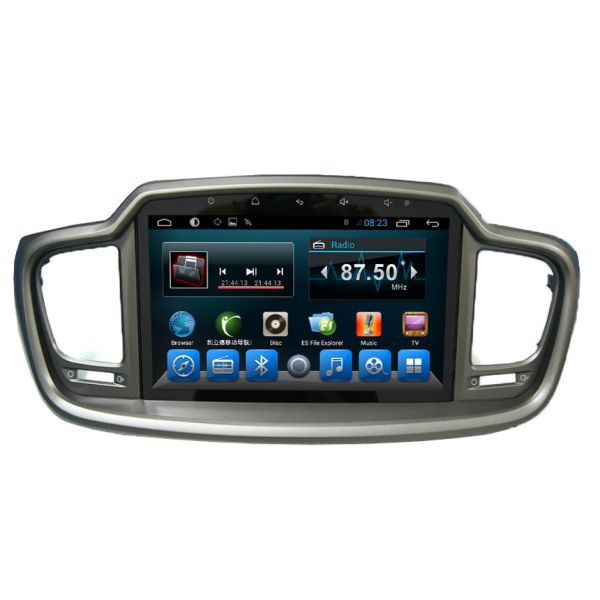 Quality In Dash Car Media System KIA Navigation System Sorento 2015 With RDS Radio wholesale