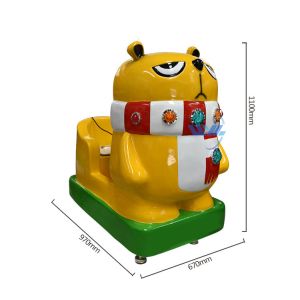 Children Coin Operated Kiddie Ride Amusement With 1 Year Warranty