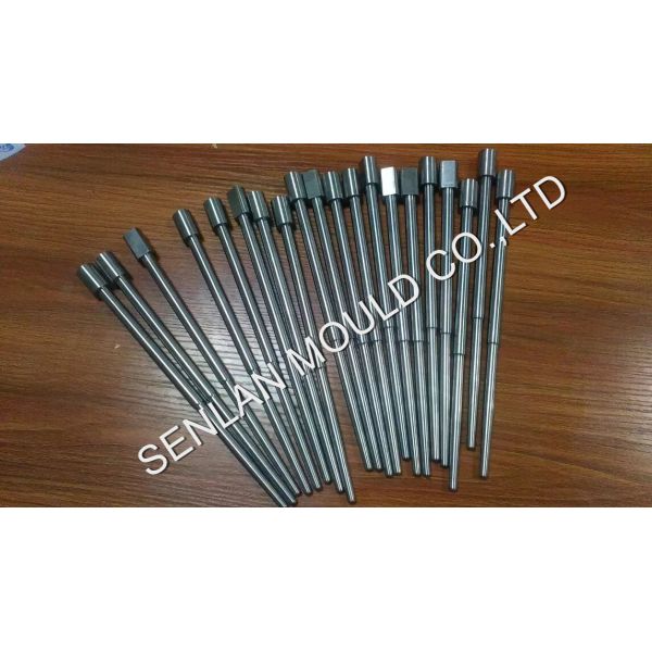 Quality L265mm Hole Die Casting Mold Parts , Straight Step Cooling Core Pins Custom Processing wholesale