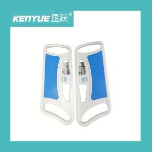 Cheap Hospital accessories Blue PP material with angle display guardrail for sale