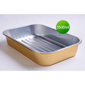3500ml rectangular aluminum foil sealed box
