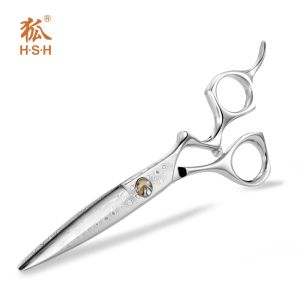 Cheap Smooth Steel Hair Thinning Scissors High Precision Large Arc Wide Blade for sale