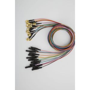 China EO EEG Cup Electrode Gold Plated Disc DIN 10mm Cup Brain Electrode on sale