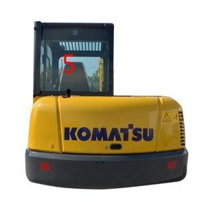 Windshield KOMATSU Excavator Window PC56-7 PC56 Replacement RoHS Back Side NO.5