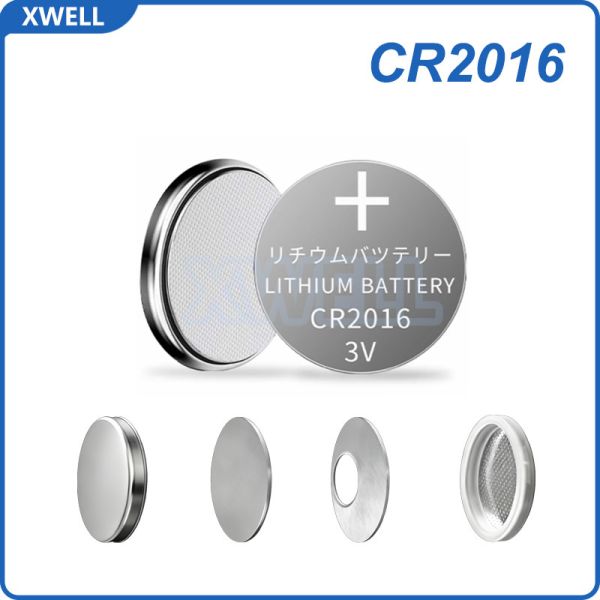 CR2016 Coin Cell Case Kit with Lab-Grade Consistent Pressure, 3V Voltage, and