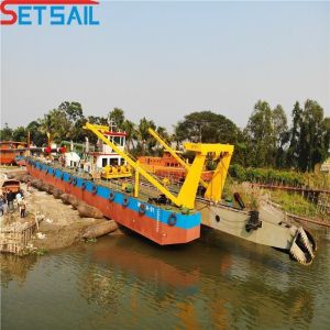 Cheap Cyclone Type Hydrocyclone Water Flow 3500m3 Cutter Suction Dredger Used in River Lake for sale