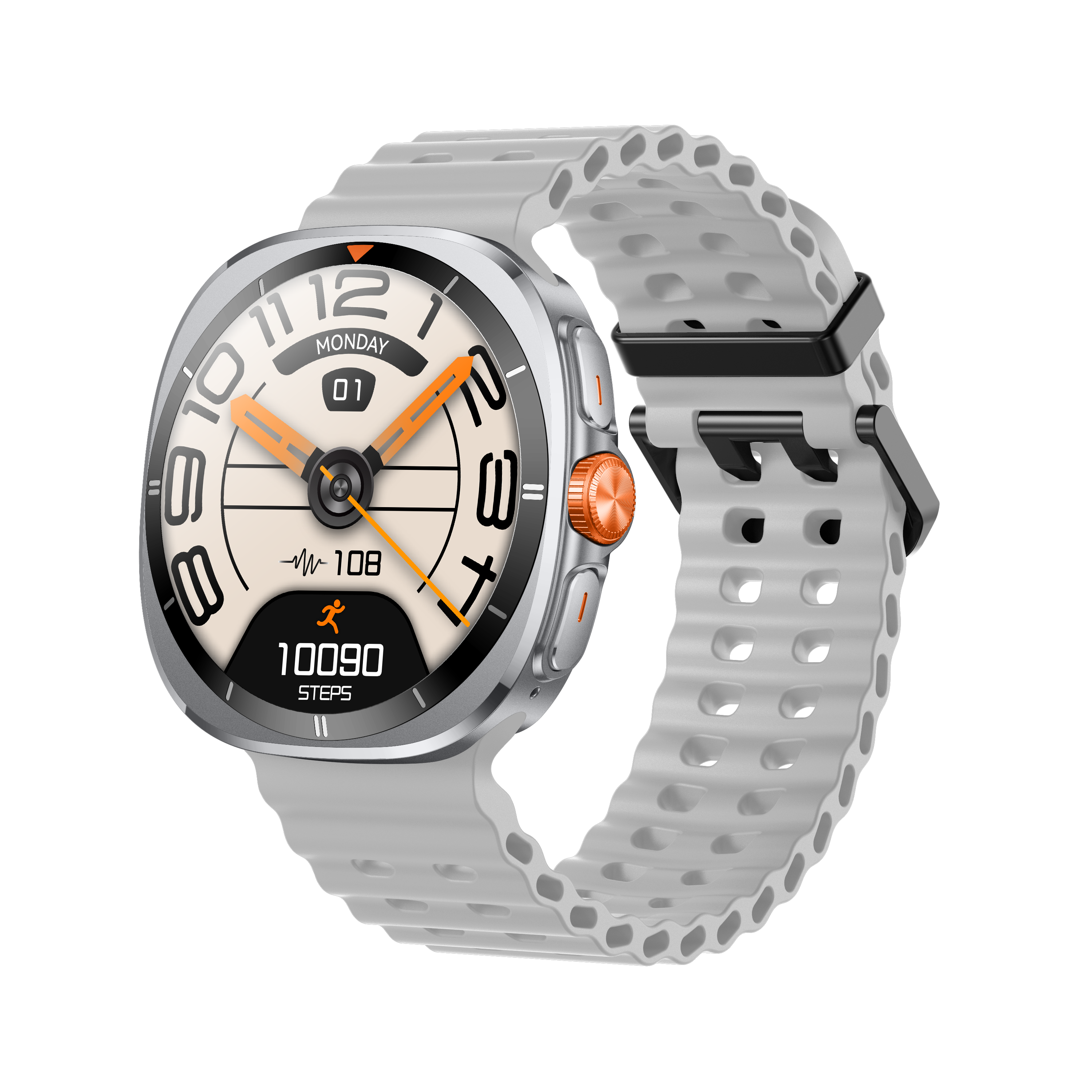 China BT Calling Smart Watch 1.43 AMOLED Fitness Tracker IP68 Waterproof on sale