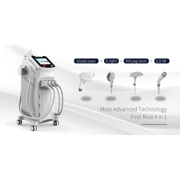Quality DPL4 4 In 1 Diode Laser Hair Removal Machine Very Easy To Operate Highly Safety wholesale