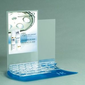 Cheap key chain 2 tiers 8pegs wire counter display rack for sale