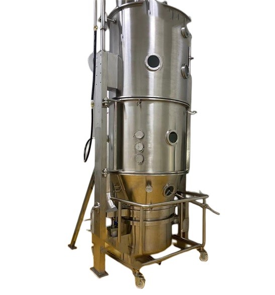 Food Fluidized Bed Granulation Process And Drying Machine Fluid Bed Dryer