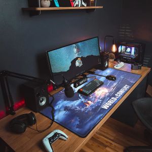 Private Mold Super Fine Surface Gaming Mouse Pad for Fast Speed Sliding AK Gun